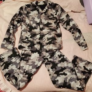 NWOT Camo PJ Set